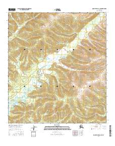 Topo map Mount Hayes D-1 SE Alaska