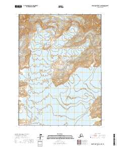 Topo map Mount Saint Elias A-8 NW Alaska