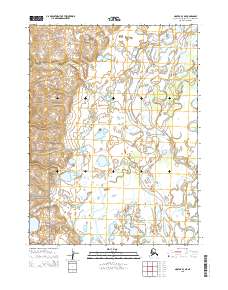 Topo map Noatak B-3 NE Alaska