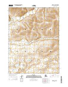 Topo map Noatak B-4 NE Alaska