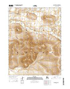 Topo map Noatak B-4 SE Alaska