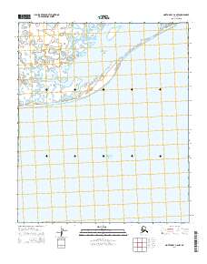 Topo map Norton Bay C-6 NW Alaska