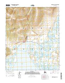 Topo map Norton Bay D-5 NE Alaska