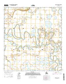 Topo map Ophir A-5 NW Alaska