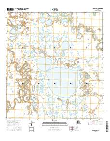 Topo map Ophir A-5 SE Alaska
