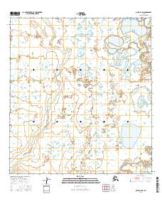 Topo map Ophir A-5 SW Alaska