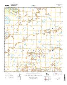 Topo map Ophir C-4 SE Alaska