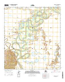 Topo map Ophir C-5 SE Alaska