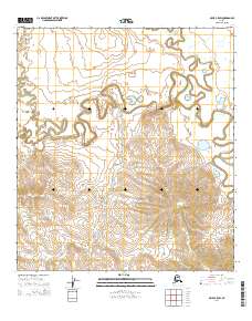 Topo map Ophir C-5 SW Alaska