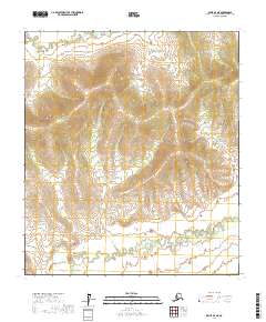 Topo map Ophir D-4 NE Alaska