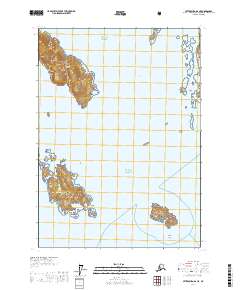 Topo map Petersburg B-6 NE Alaska