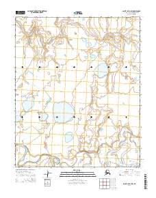 Topo map Point Lay D-1 SW Alaska