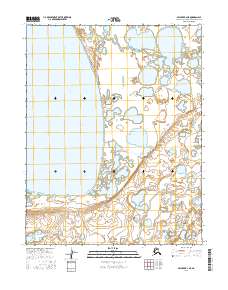 Topo map Selawik B-2 NE Alaska