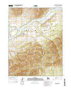 Topo map Selawik D-3 NE Alaska
