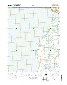 Topo map Selawik D-6 SW Alaska