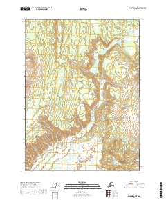 Topo map Seldovia D-3 NE Alaska