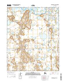 Topo map Shishmaref A-1 SW Alaska