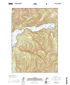 Topo map Sumdum C-5 SE Alaska