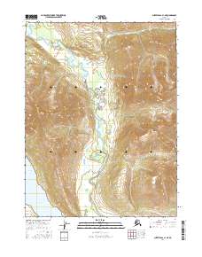 Topo map Survey Pass A-1 NE Alaska