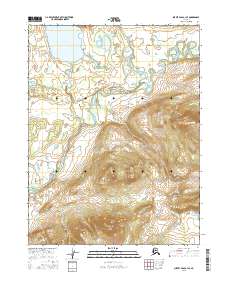 Topo map Survey Pass A-1 SE Alaska