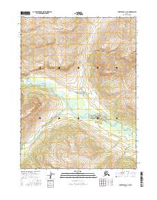 Topo map Survey Pass C-3 SE Alaska