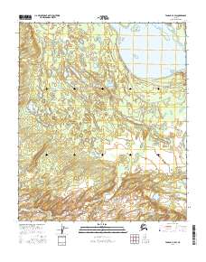 Topo map Tanana A-4 SW Alaska