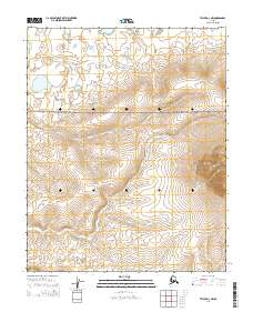 Topo map Teller D-3 NW Alaska