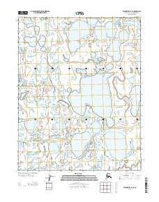 Topo map Teshekpuk C-3 SE Alaska