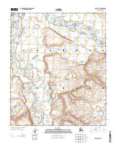 Topo map Umiat B-3 NE Alaska