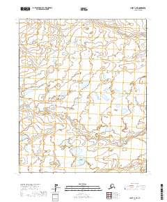Topo map Umiat C-1 NE Alaska