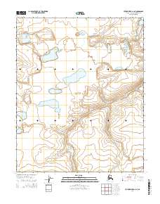 Topo map Utukok River D-1 NE Alaska