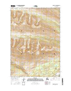 Topo map Valdez B-2 NW Alaska