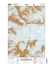 Topo map Valdez B-8 NE Alaska