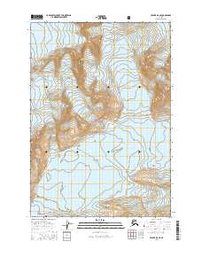 Topo map Valdez B-8 SE Alaska