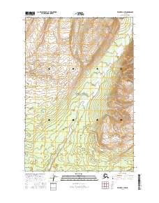 Topo map Valdez D-2 NW Alaska
