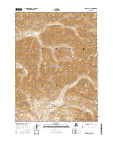 Topo map Wiseman D-4 NW Alaska