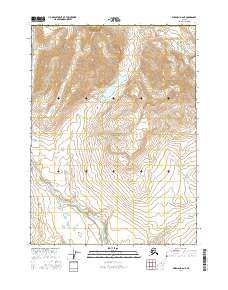 Topo map Wiseman D-6 NE Alaska