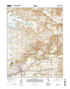 USGS US Topo 7.5-minute map for Oakdale, CA 2015 - Data.gov