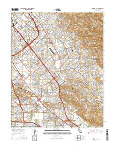 Usgs Us Topo 7 5 Minute Map For San Jose East Ca 2015