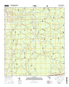 2015 Map of Deep Creek, 2015 Print