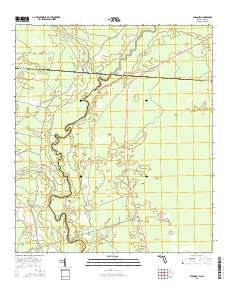 2015 Map of Fargo SW, 2015 Print