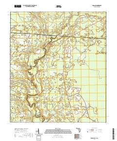 2021 Map of Fargo SW, 2021 Print