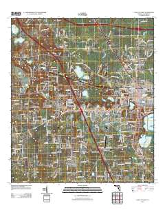 2012 Map of Lake City West, 2012 Print