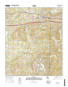 USGS 1:24,000: Villa Rica, Georgia - $14.00 : Charts and Maps, ONC and TPC Charts to navigate 