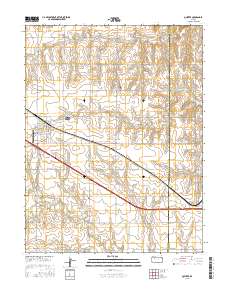 USGS 1:24,000: Quinter, Kansas - $14.00 : Charts and Maps, ONC and TPC Charts to navigate the 