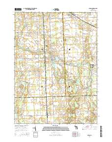 2014 Map of Byron, 2014 Print