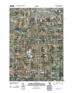 2011 Map of Owosso South, 2011 Print