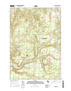 USGS 1:24,000: Platte River, Michigan - $14.00 : Charts and Maps, ONC 