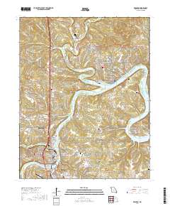 Taney County Gis Map Usgs Us Topo 7 5 Minute Map For Branson Mo 2017 Sciencebase Catalog
