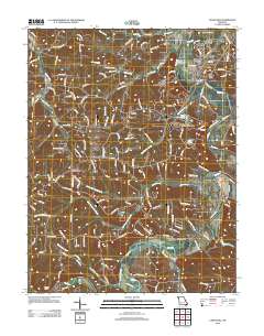 2012 Map of Cedar Hill, 2012 Print